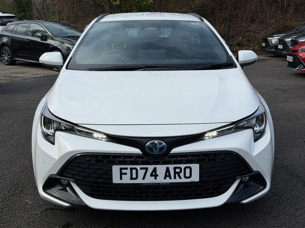 Toyota Corolla 1.8 Hybrid Icon Cvt FD74ARO White #3