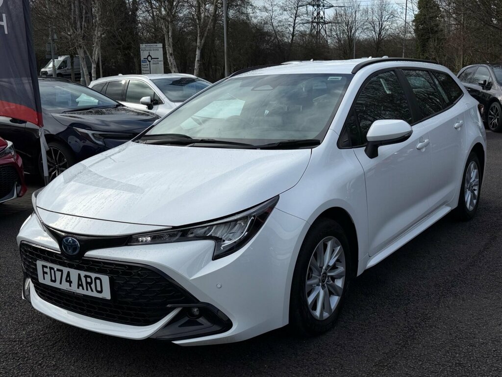 Toyota Corolla 1.8 Hybrid Icon Cvt FD74ARO White #4
