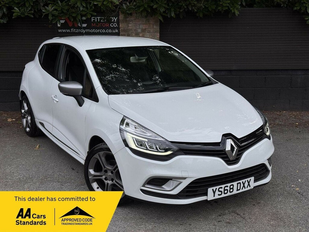Renault Clio 0.9 Tce Gt Line Euro 6 Ss White