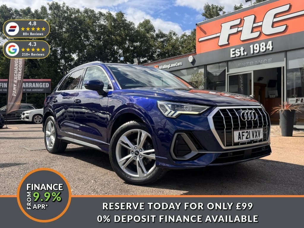 Audi Q3 1.5L S Line AF21VXV Blue