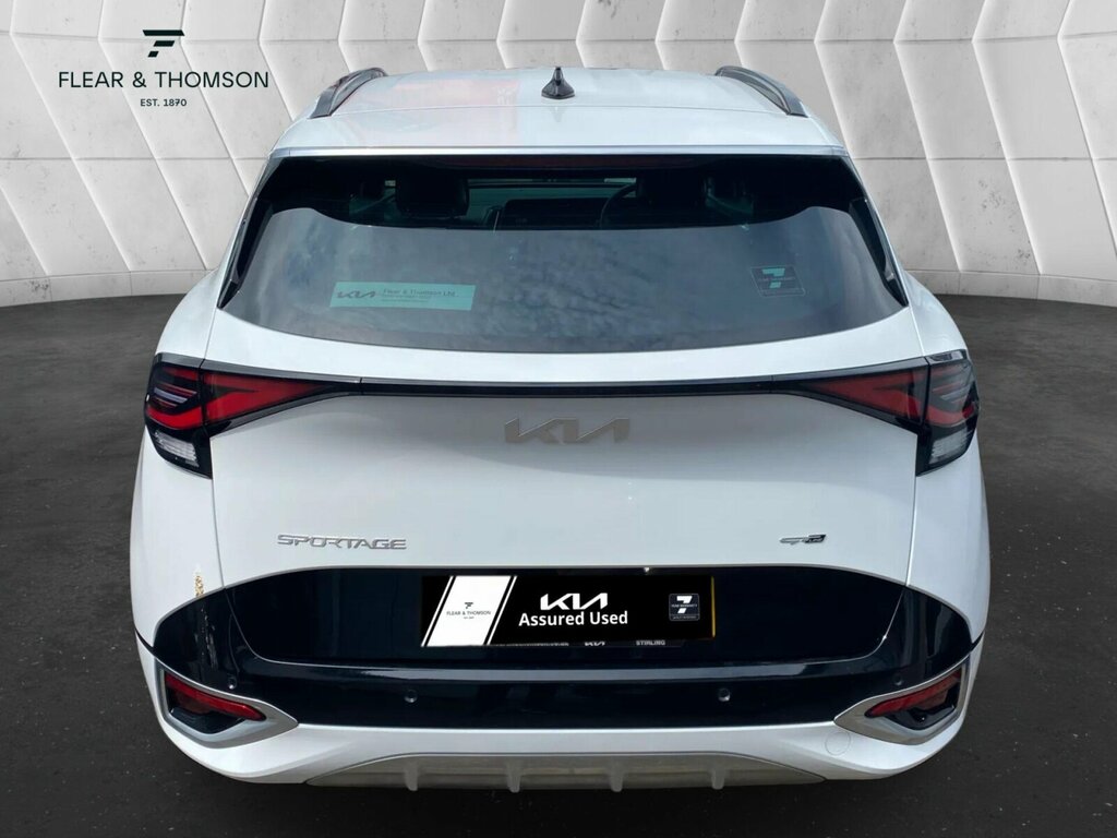 Kia Sportage 1.6 T-gdi Gt-line Euro 6 Ss SB23FML White #4