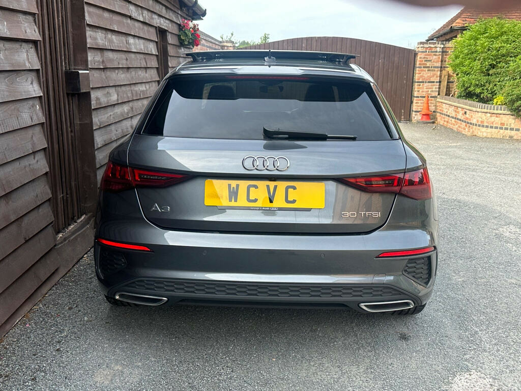 Audi A3 1.0 Tfsi 30 S Line Sportback Euro 6 Ss Grey #4
