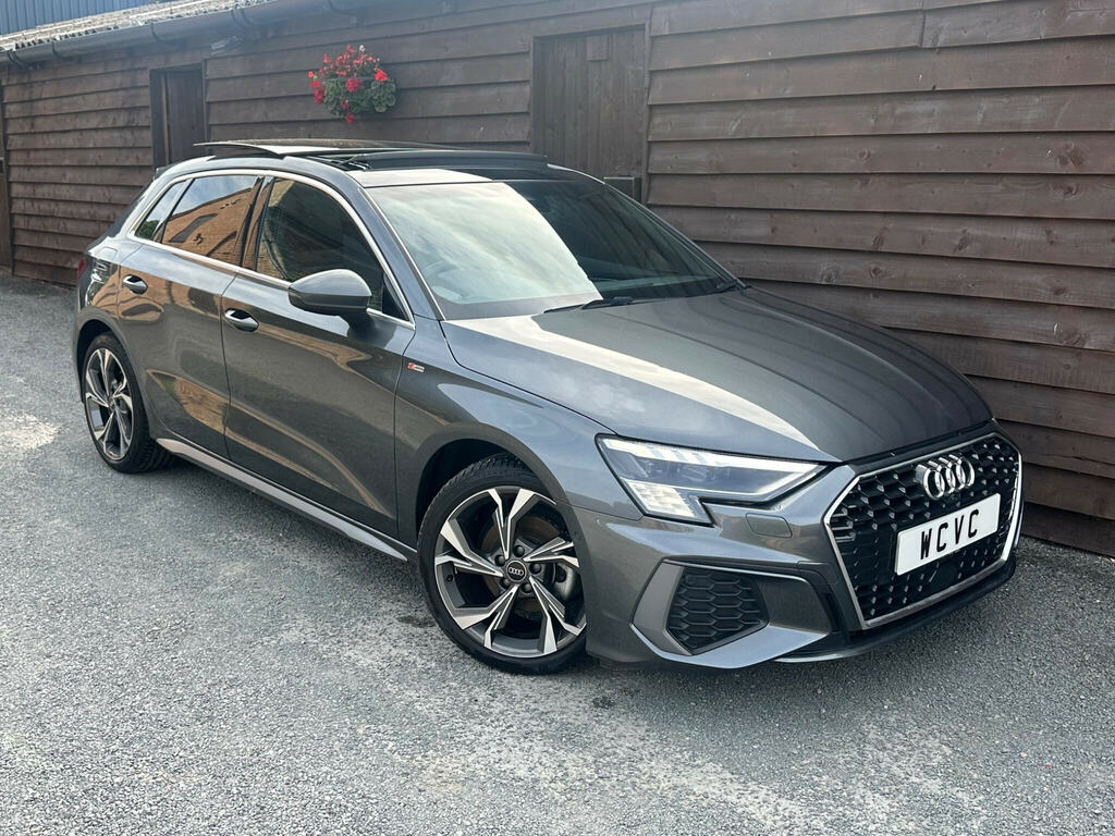 Audi A3 1.0 Tfsi 30 S Line Sportback Euro 6 Ss Grey