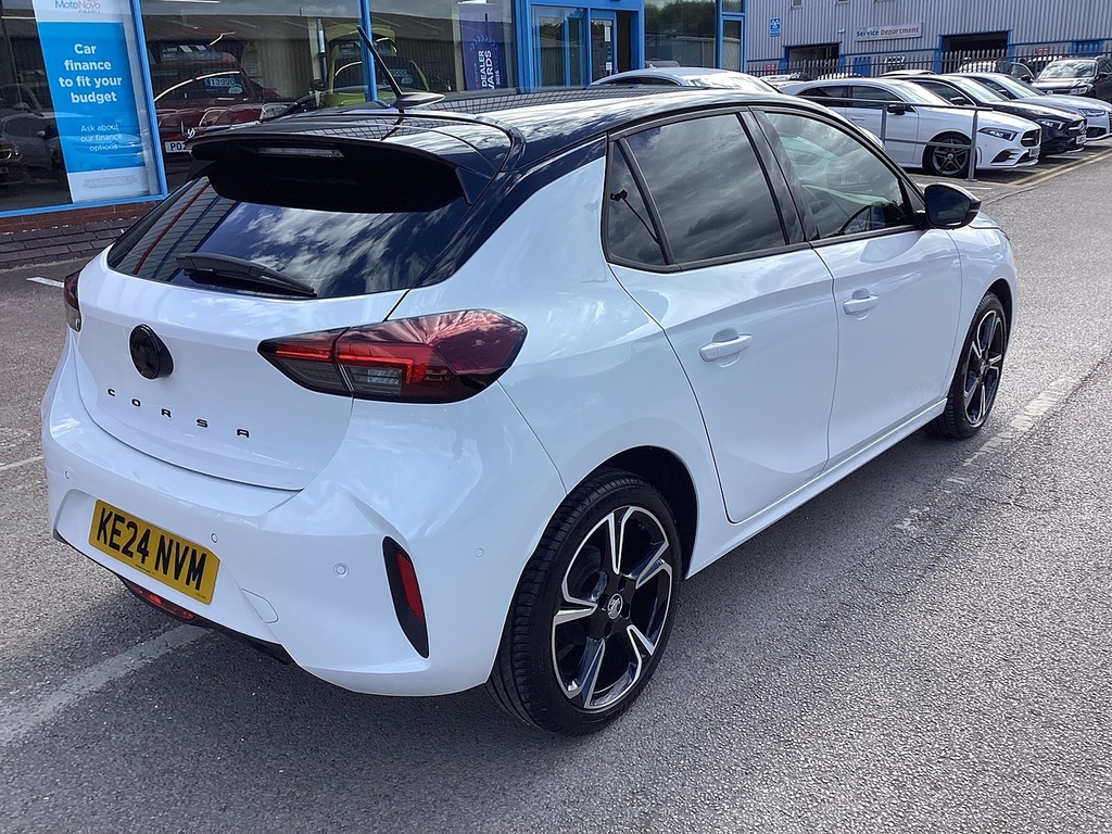 Vauxhall Corsa Gs White #4