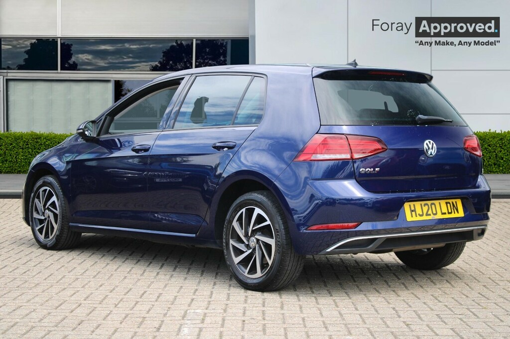 Volkswagen Golf 1.6 Tdi Match Edition HJ20LDN Blue #4