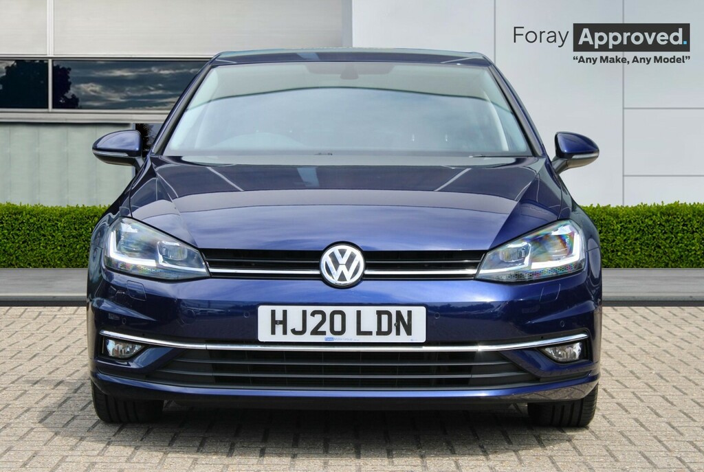 Volkswagen Golf 1.6 Tdi Match Edition HJ20LDN Blue #2