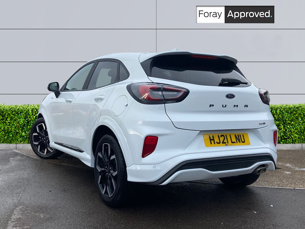 Ford Puma 1.0 Ecoboost Hybrid Mhev St-line X White #2