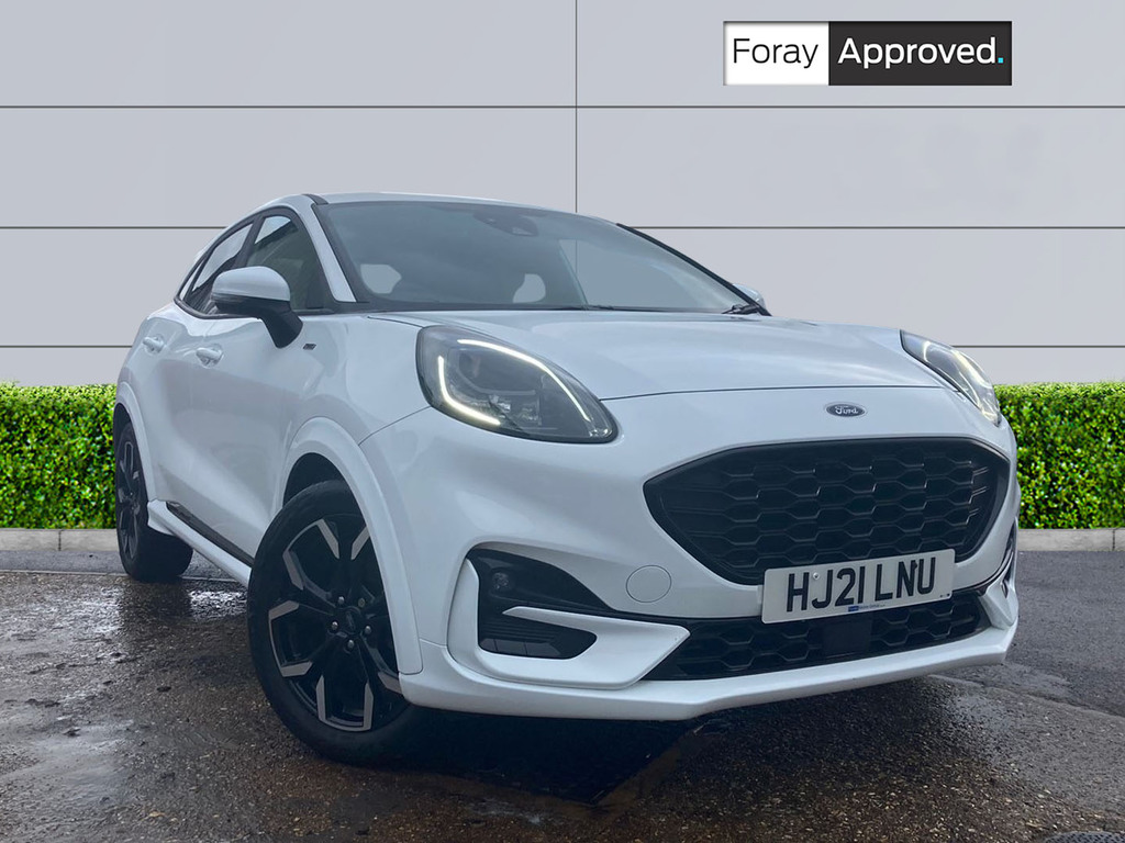Ford Puma 1.0 Ecoboost Hybrid Mhev St-line X White