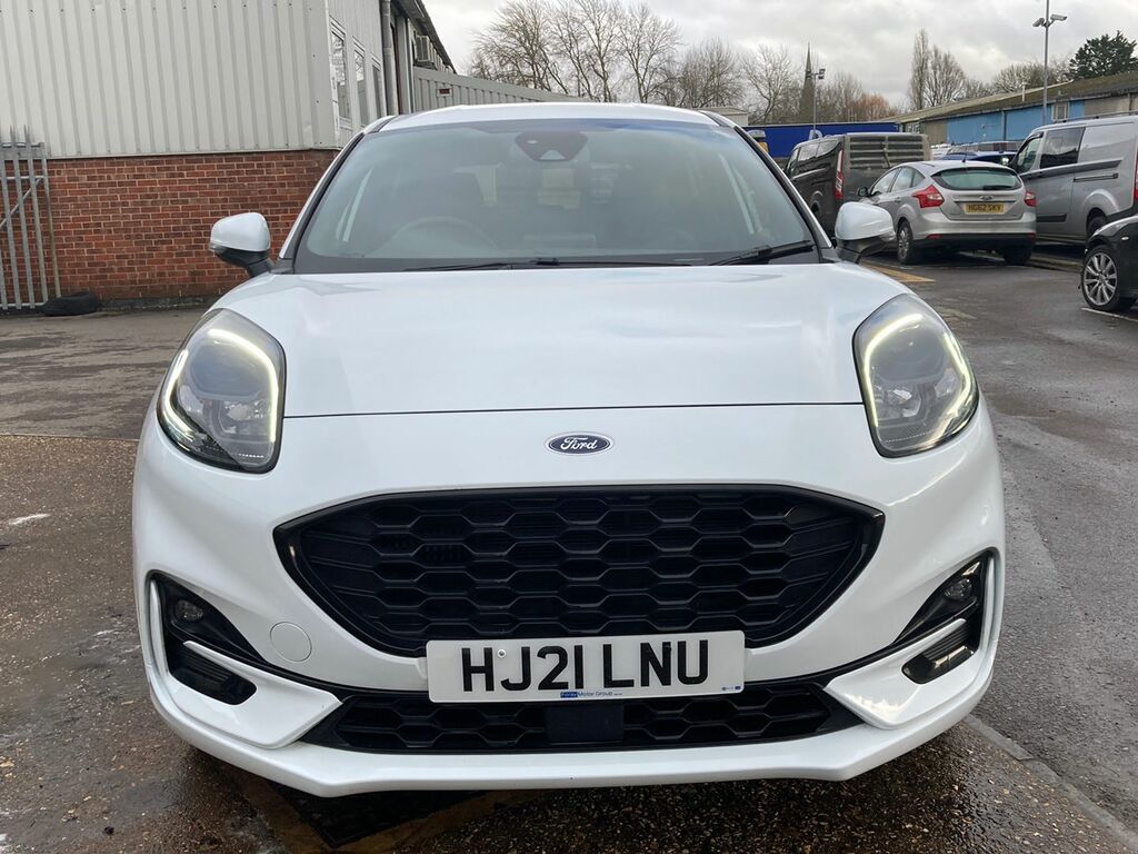 Ford Puma 1.0 Ecoboost Hybrid Mhev St-line X White #5