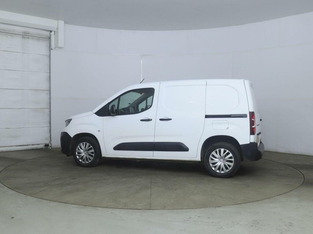 Peugeot Partner 1.5 Bluehdi 1000 Professional Standard Panel Van S White #4