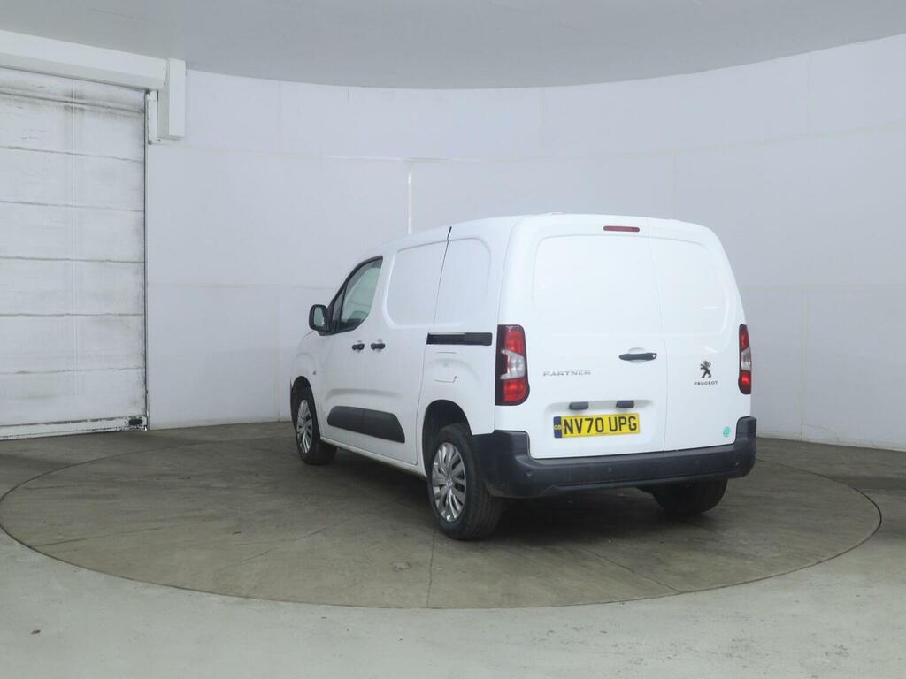 Peugeot Partner 1.5 Bluehdi 1000 Professional Standard Panel Van S White #3