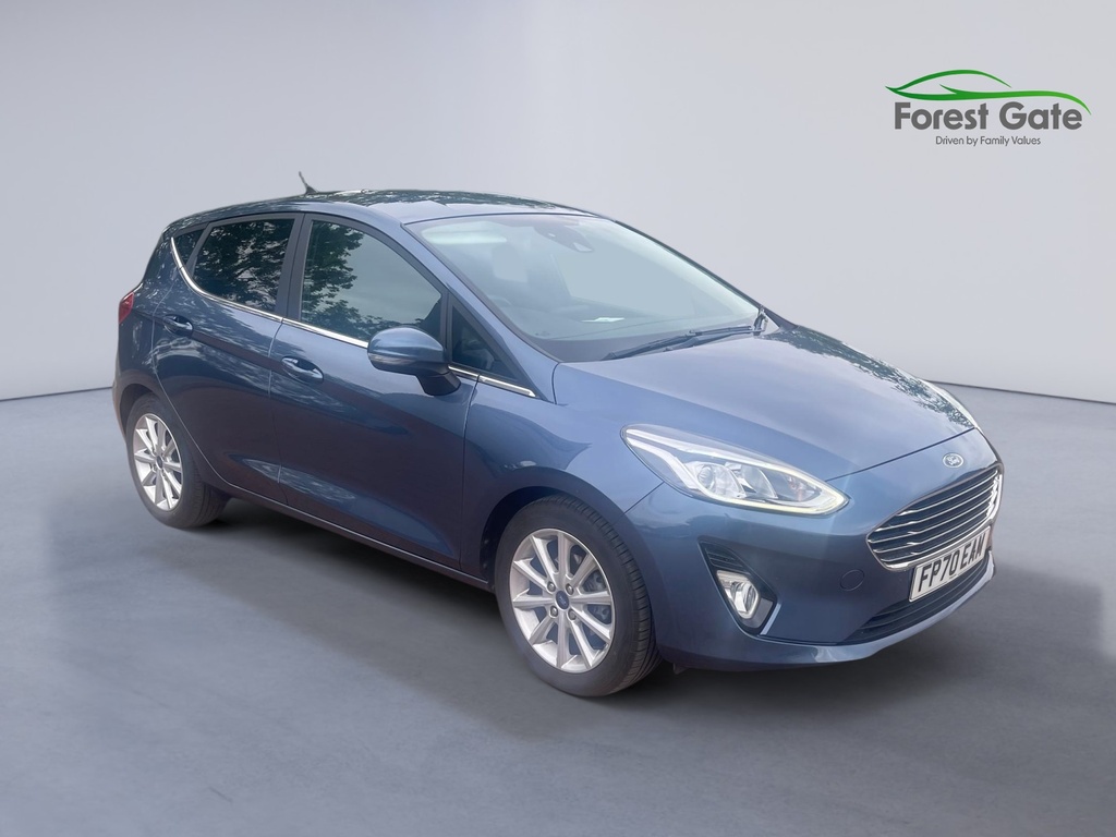 Ford Fiesta 1.0T Ecoboost Mhev Titanium Hatchback M Blue #2