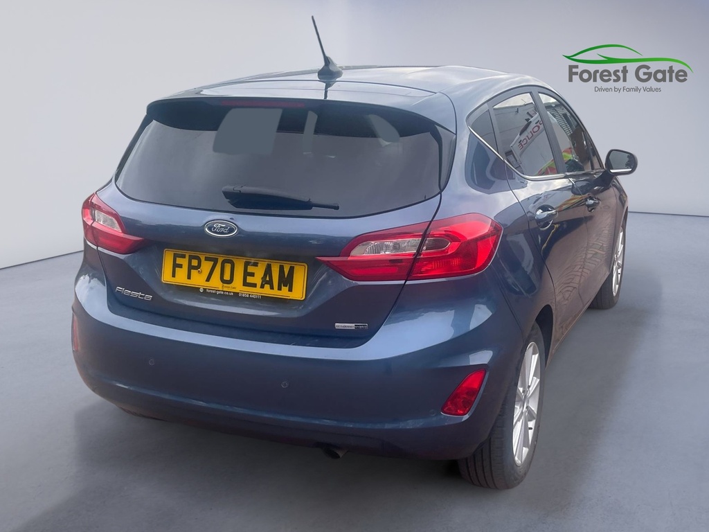 Ford Fiesta 1.0T Ecoboost Mhev Titanium Hatchback M Blue #5