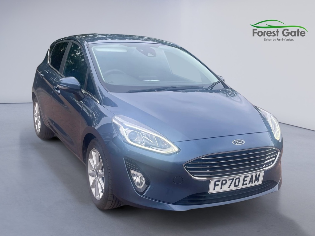 Ford Fiesta 1.0T Ecoboost Mhev Titanium Hatchback M Blue