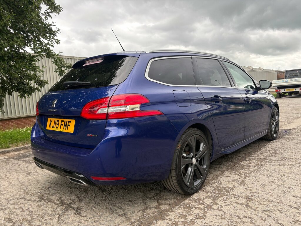 Peugeot 308 SW 1.5 Bluehdi Gt Line Estate Euro Blue #3