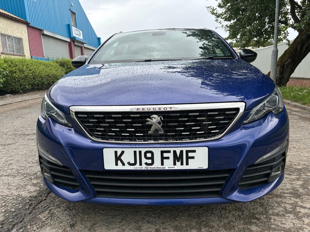 Peugeot 308 SW 1.5 Bluehdi Gt Line Estate Euro Blue #2