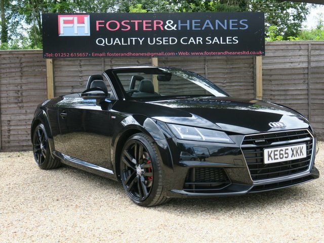 Audi TT 2.0 Tfsi S Line Roadster S Tronic Quatt Black #4