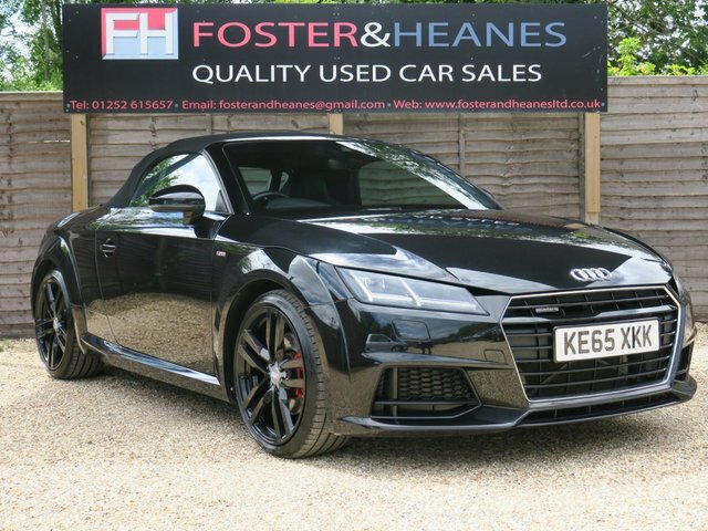 Audi TT 2.0 Tfsi S Line Roadster S Tronic Quatt Black #2