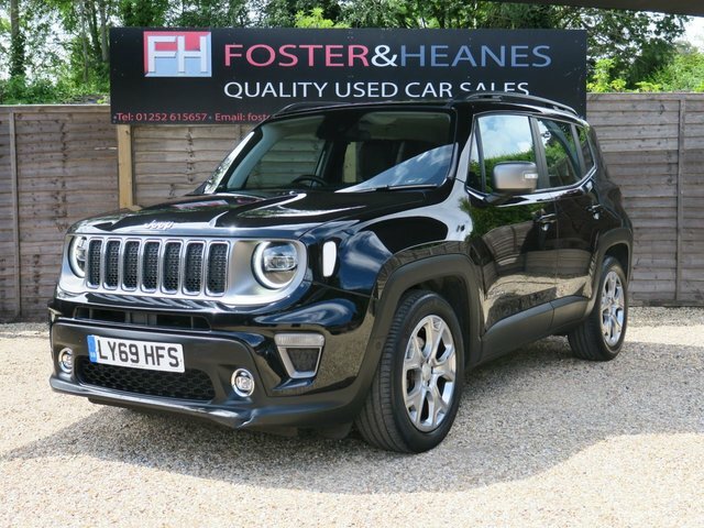 Jeep Renegade 1.3 Gse T4 Limited Suv Ddct Euro 6 Ss Black