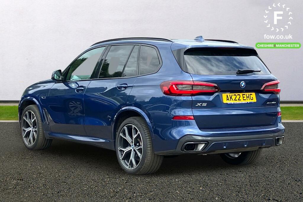 BMW X5 Xdrive45e M Sport AK22EHG Blue #2