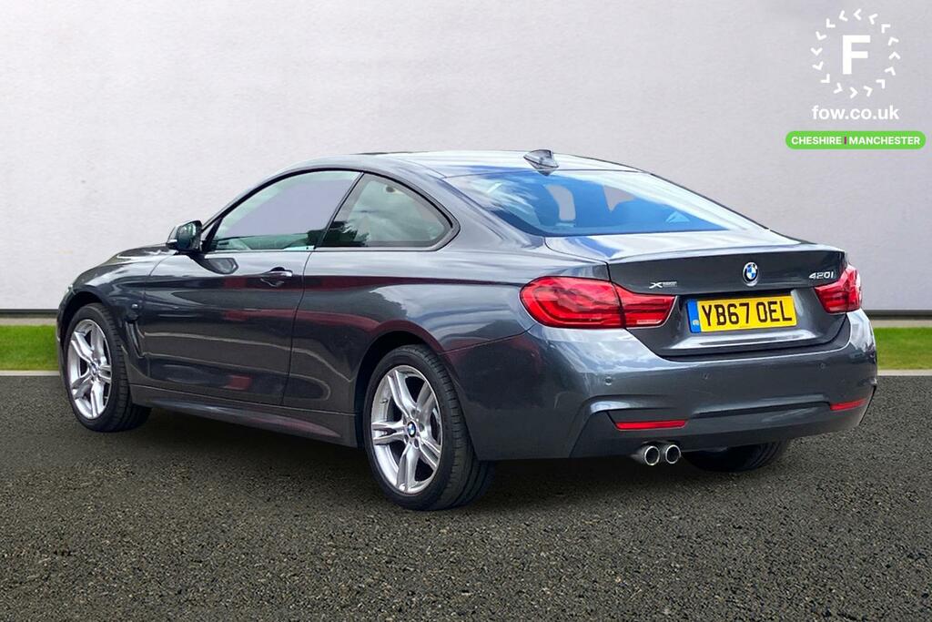 BMW 4 Series Gran Coupe 420I Xdrive M Sport Professional Media YB67OEL Grey #2