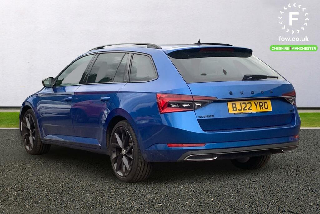 Skoda Superb 1.4 Tsi Iv Sport Line Plus Dsg Blue #2