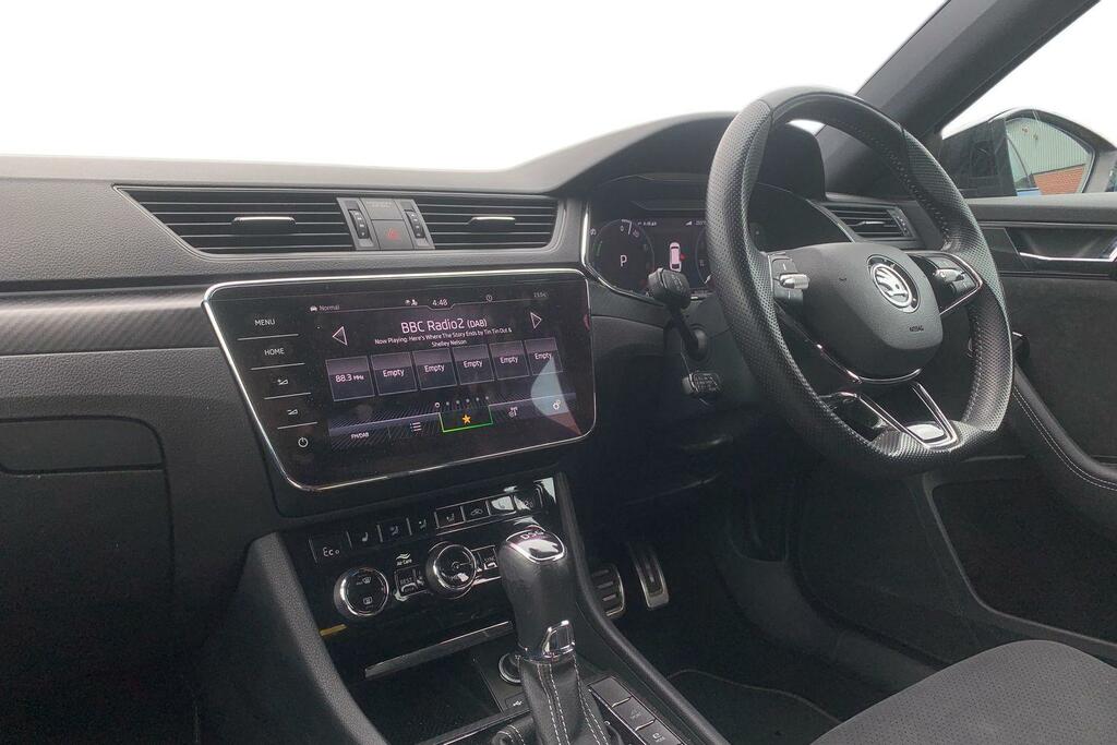 Skoda Superb 1.4 Tsi Iv Sport Line Plus Dsg Blue #4