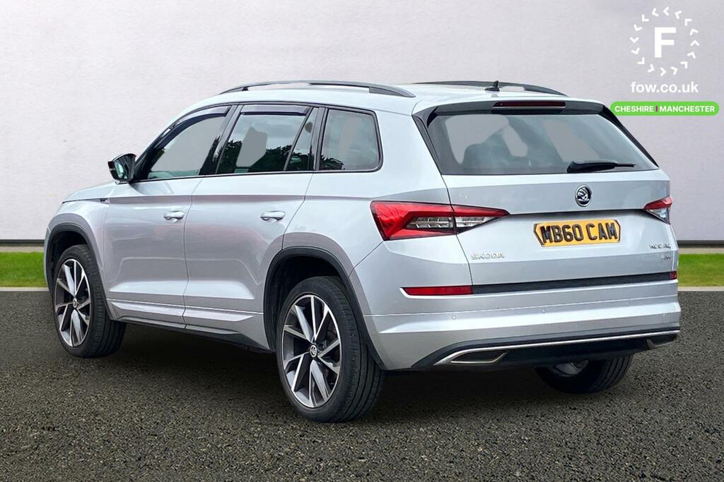 Skoda Kodiaq 2.0 Tsi Sport Line 4X4 Dsg 7 Seat Silver #2