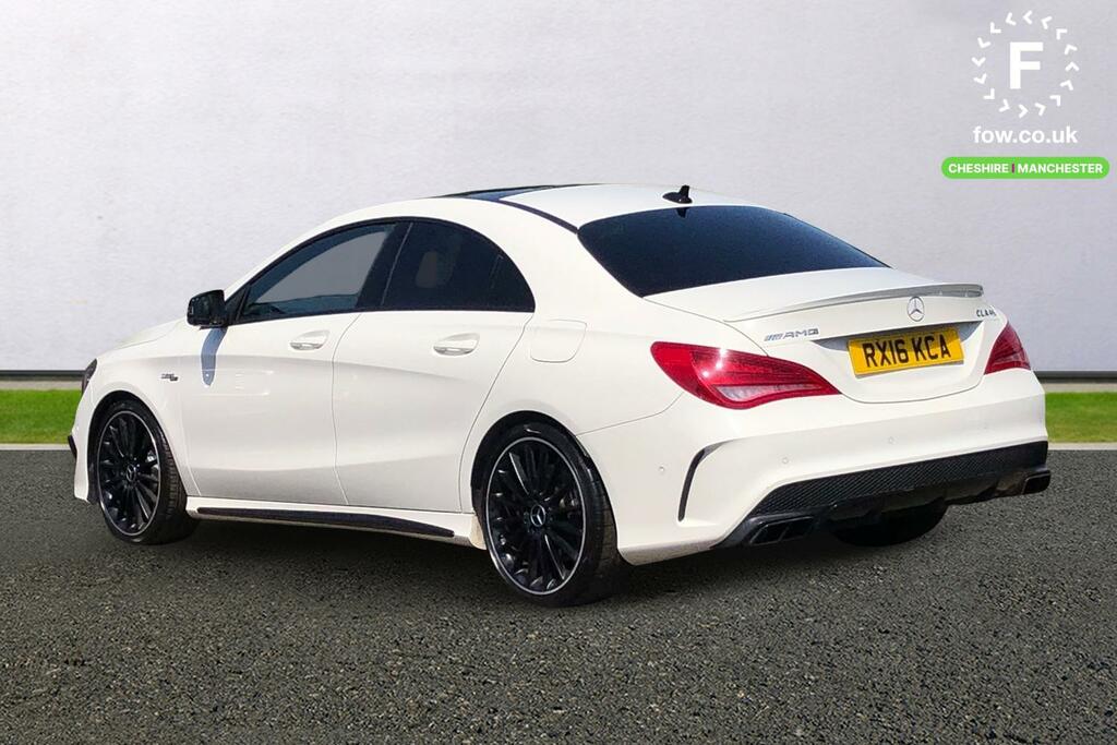 Mercedes-Benz CLA Class Cla 45 381 4Matic Tip White #2