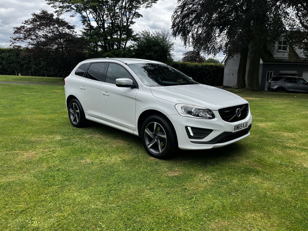 Volvo XC60 2.4 R-design Lux Nav D5 Awd,pole Star,fsh White