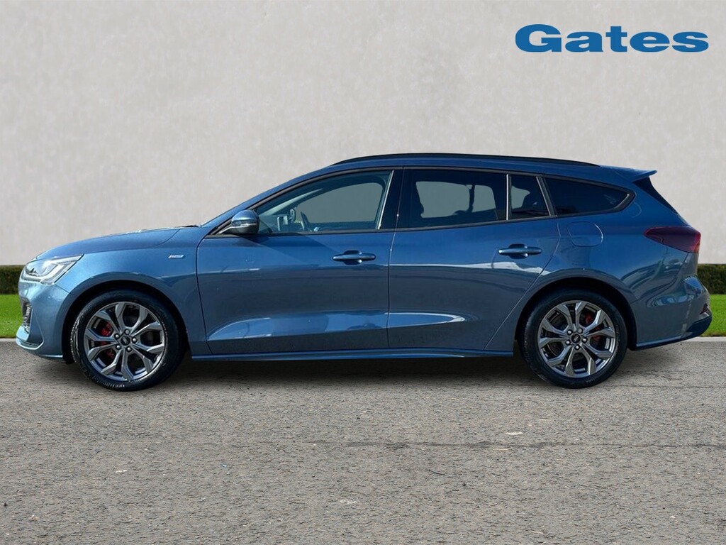 Ford Focus Estate St-line 1.0 Mhev 155Ps Blue #4