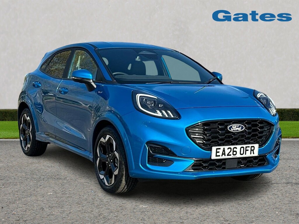 Ford Puma St-line X 1.0 Mhev 125Ps Blue