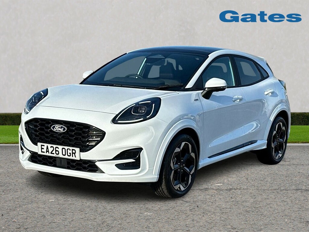 Ford Puma St-line X 1.0 Mhev 125Ps White #3