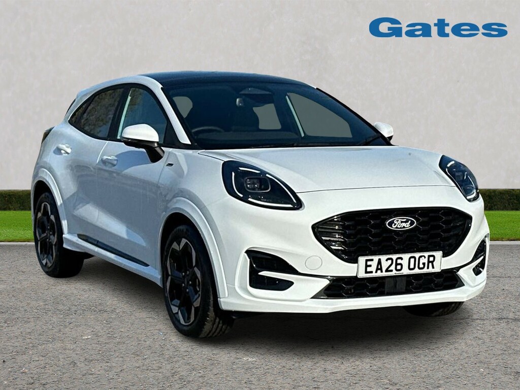 Ford Puma St-line X 1.0 Mhev 125Ps White
