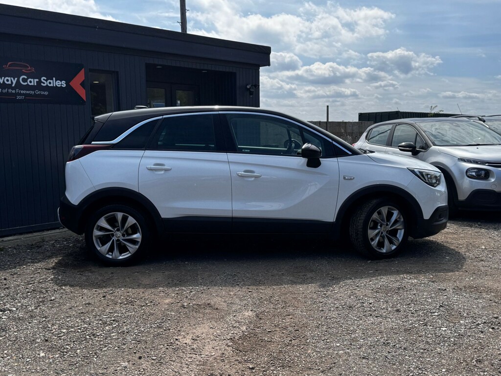 Vauxhall Crossland X Suv 1.2 Turbo Ecotec Gpf Tech Line Nav Suv Pet DU18YAK White #3