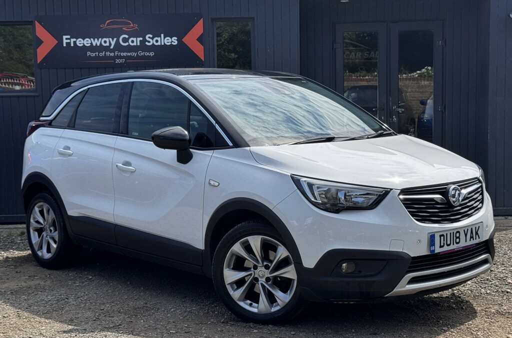 Vauxhall Crossland X Suv 1.2 Turbo Ecotec Gpf Tech Line Nav Suv Pet DU18YAK White