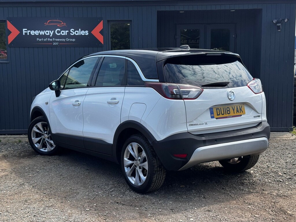Vauxhall Crossland X Suv 1.2 Turbo Ecotec Gpf Tech Line Nav Suv Pet DU18YAK White #5