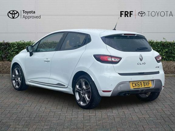 Renault Clio 0.9 Tce Gt Line Euro 6 Ss White #4