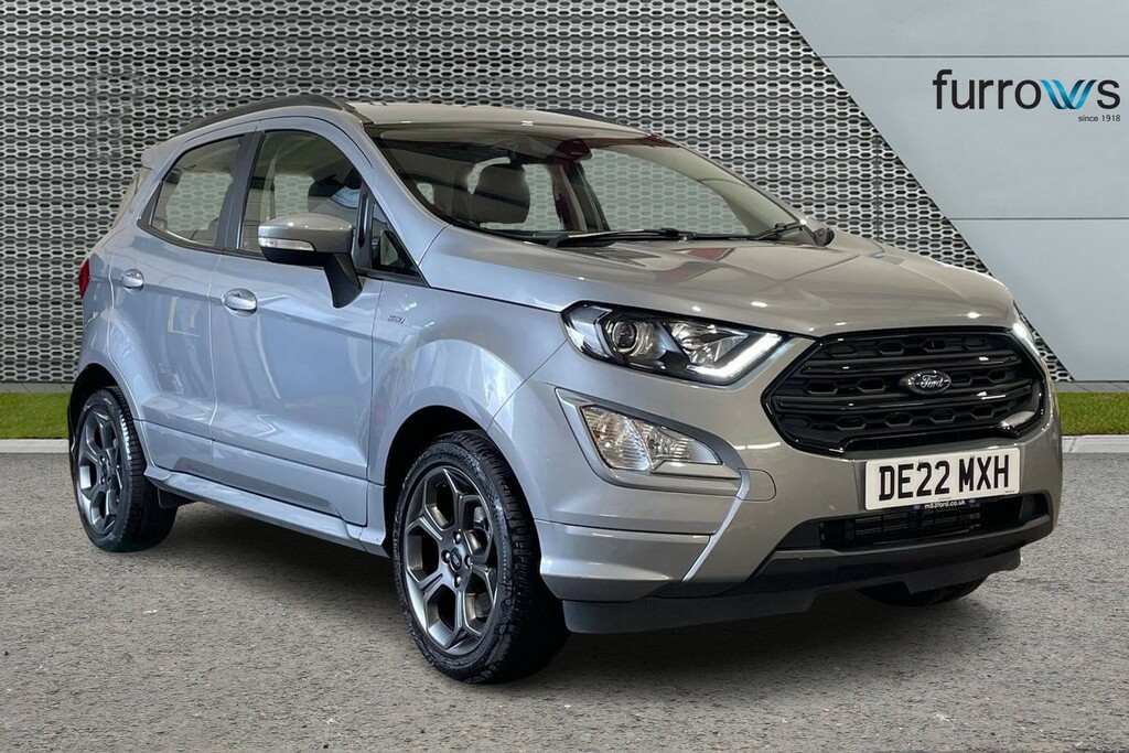 Ford Ecosport 1.0 Ecoboost 140 St-line Silver