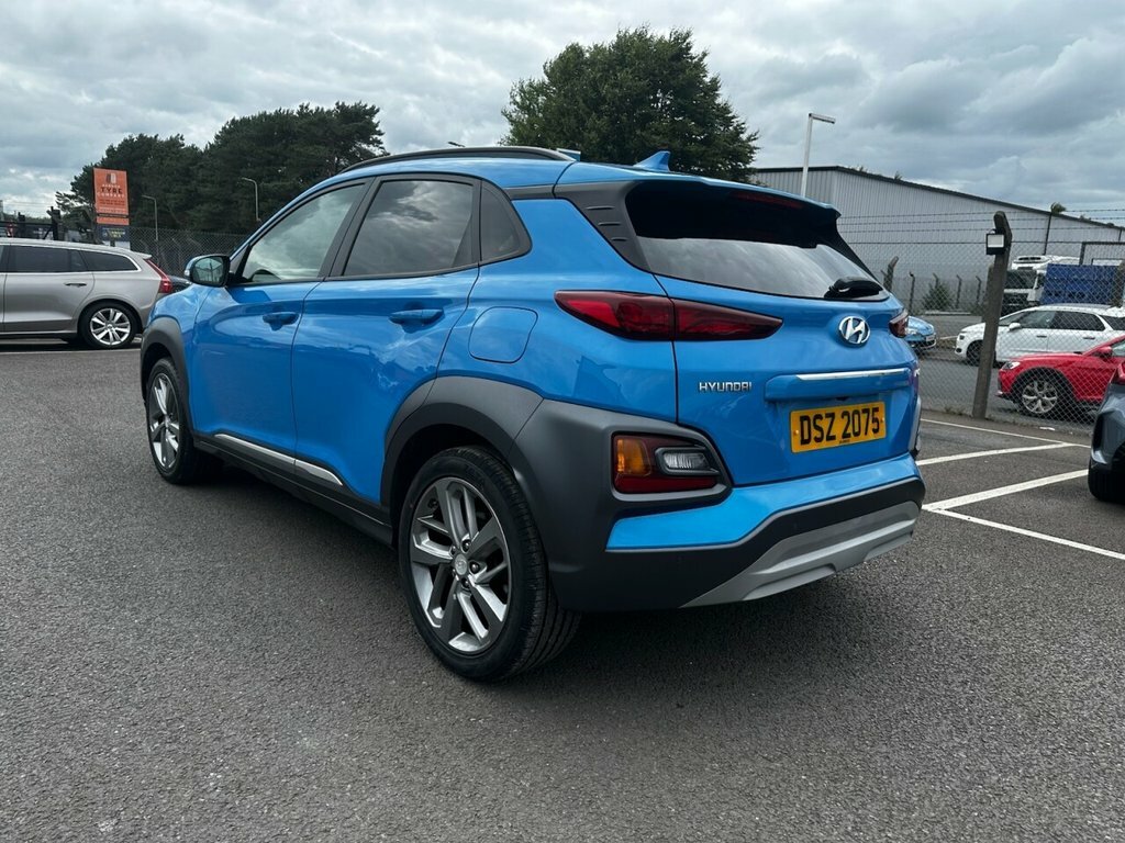 Hyundai Kona 1L Premium Se Blue #5