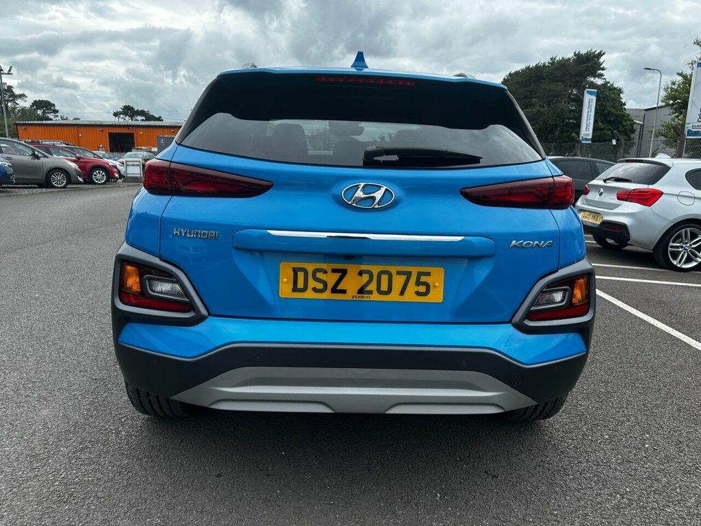 Hyundai Kona 1L Premium Se Blue #6