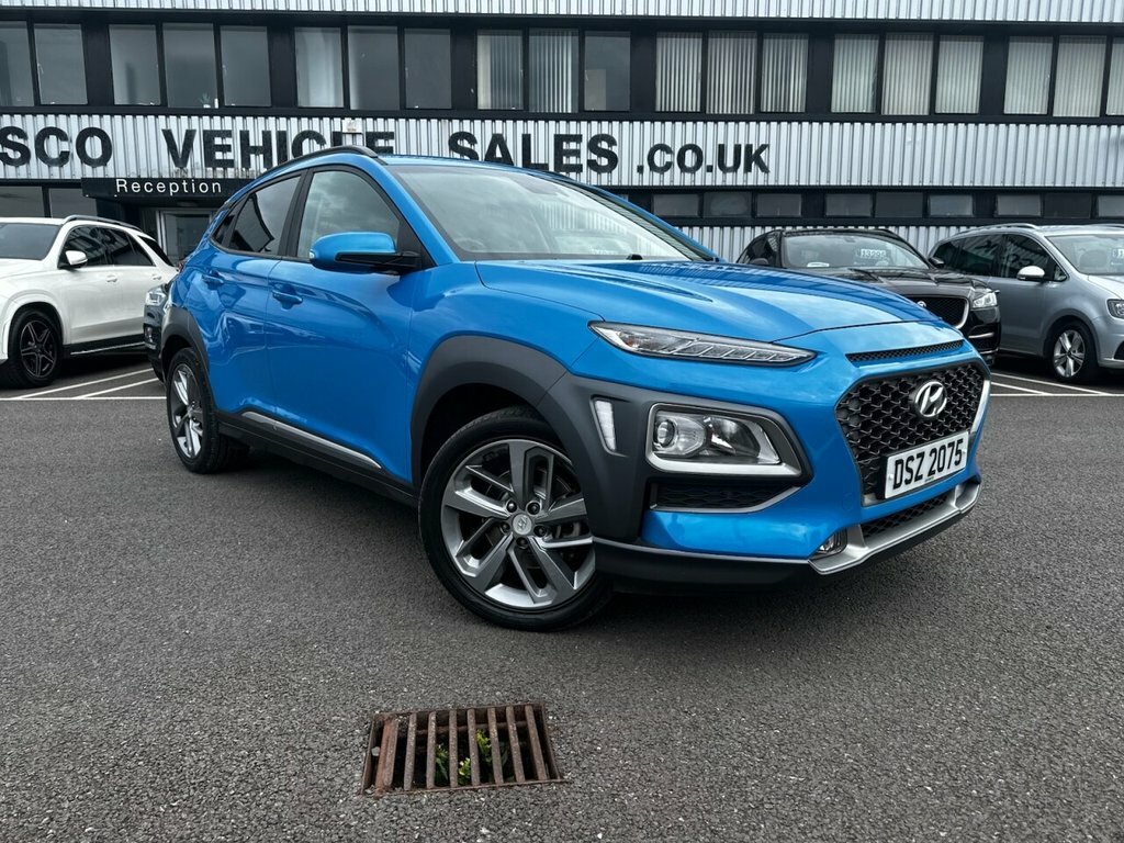 Hyundai Kona 1L Premium Se Blue
