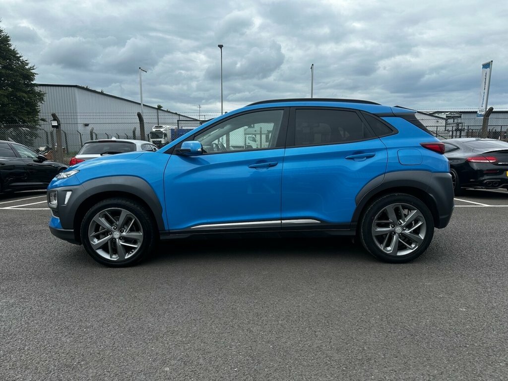 Hyundai Kona 1L Premium Se Blue #4