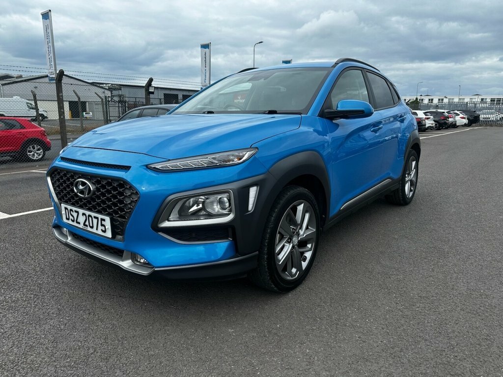 Hyundai Kona 1L Premium Se Blue #3