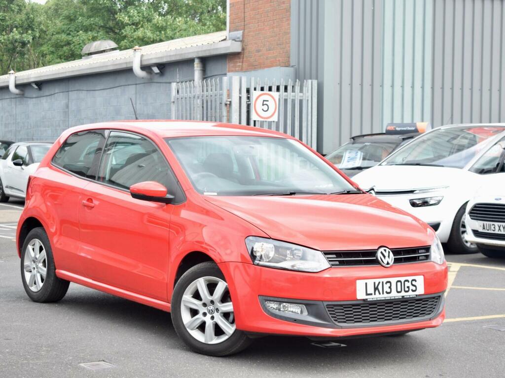 Volkswagen Polo Hatchback 1.4 Match Dsg Euro 5 201313 LK13OGS Red