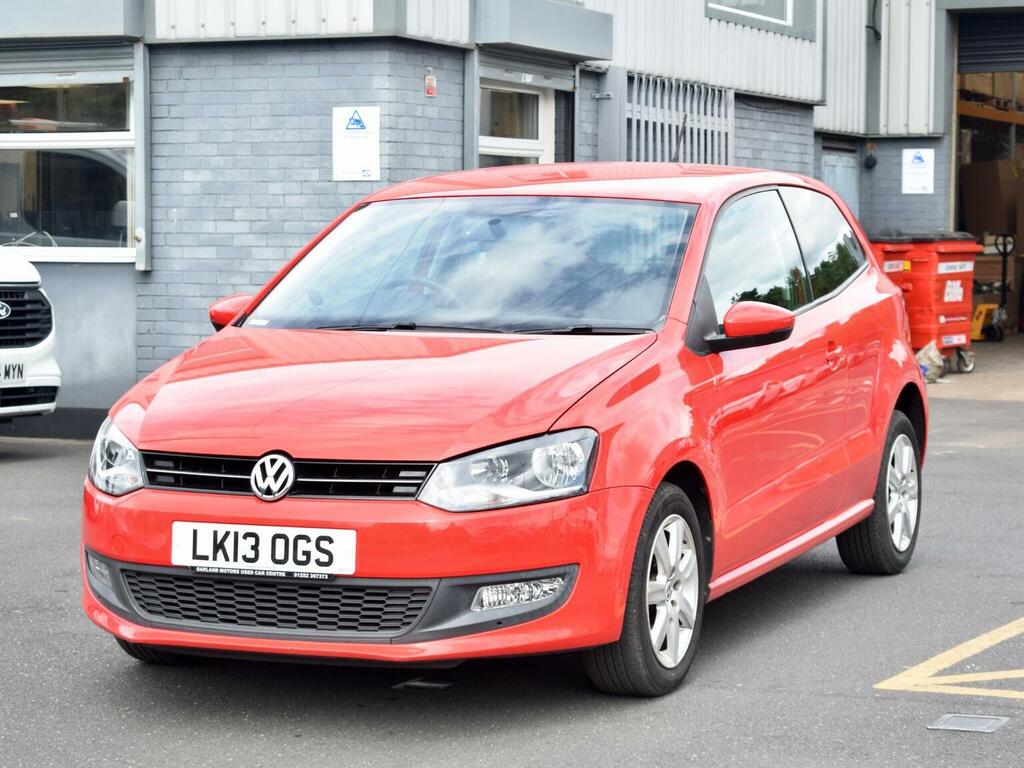 Volkswagen Polo Hatchback 1.4 Match Dsg Euro 5 201313 LK13OGS Red #3