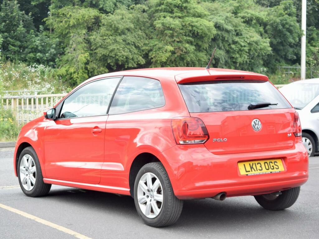 Volkswagen Polo Hatchback 1.4 Match Dsg Euro 5 201313 LK13OGS Red #5