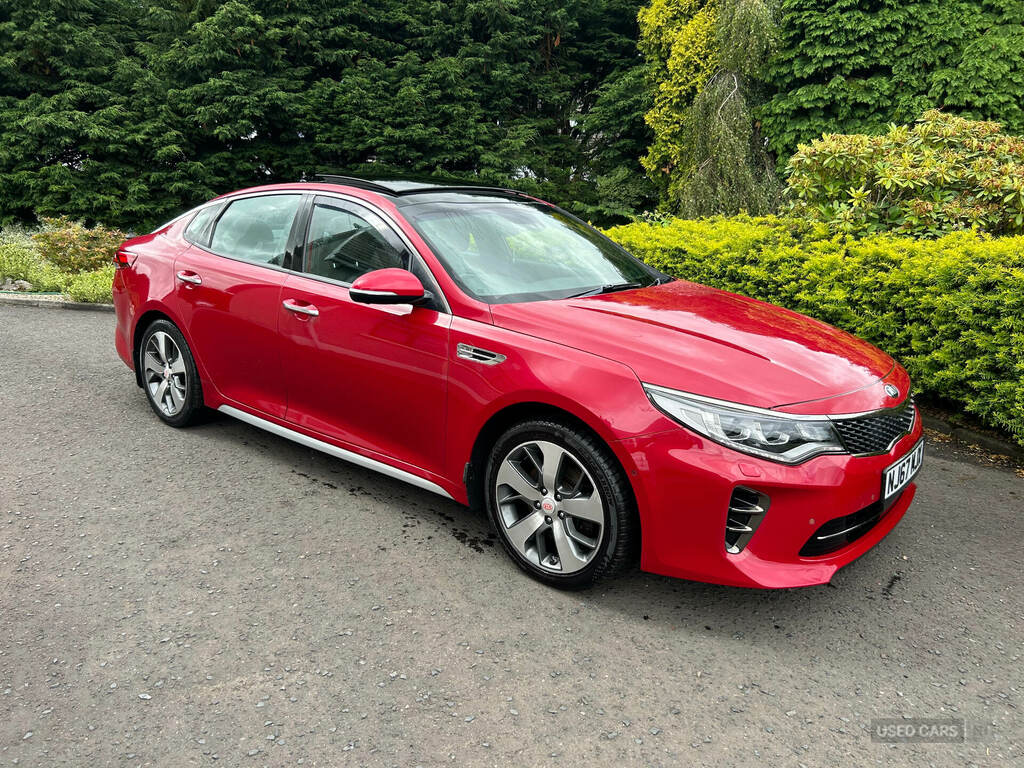 Kia Optima 1.7 Crdi Isg Gt-line S Dct Red