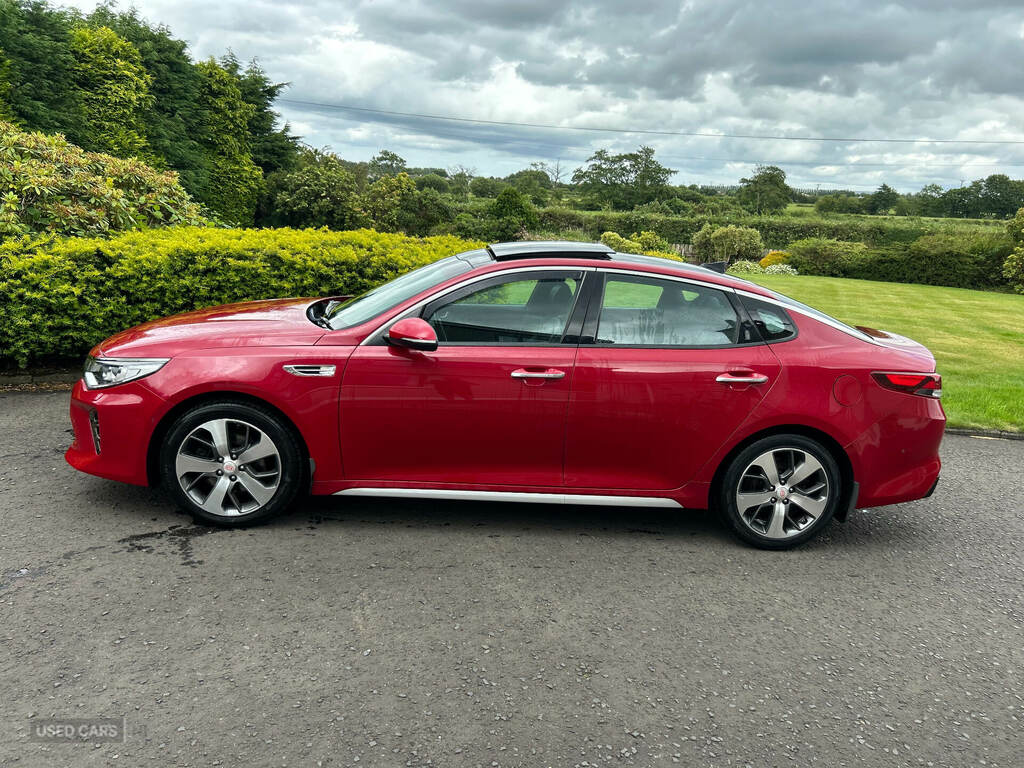 Kia Optima 1.7 Crdi Isg Gt-line S Dct Red #4