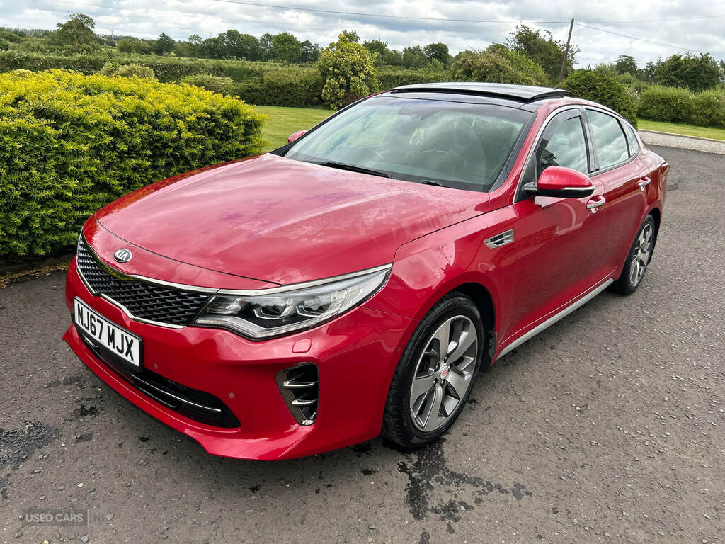 Kia Optima 1.7 Crdi Isg Gt-line S Dct Red #2